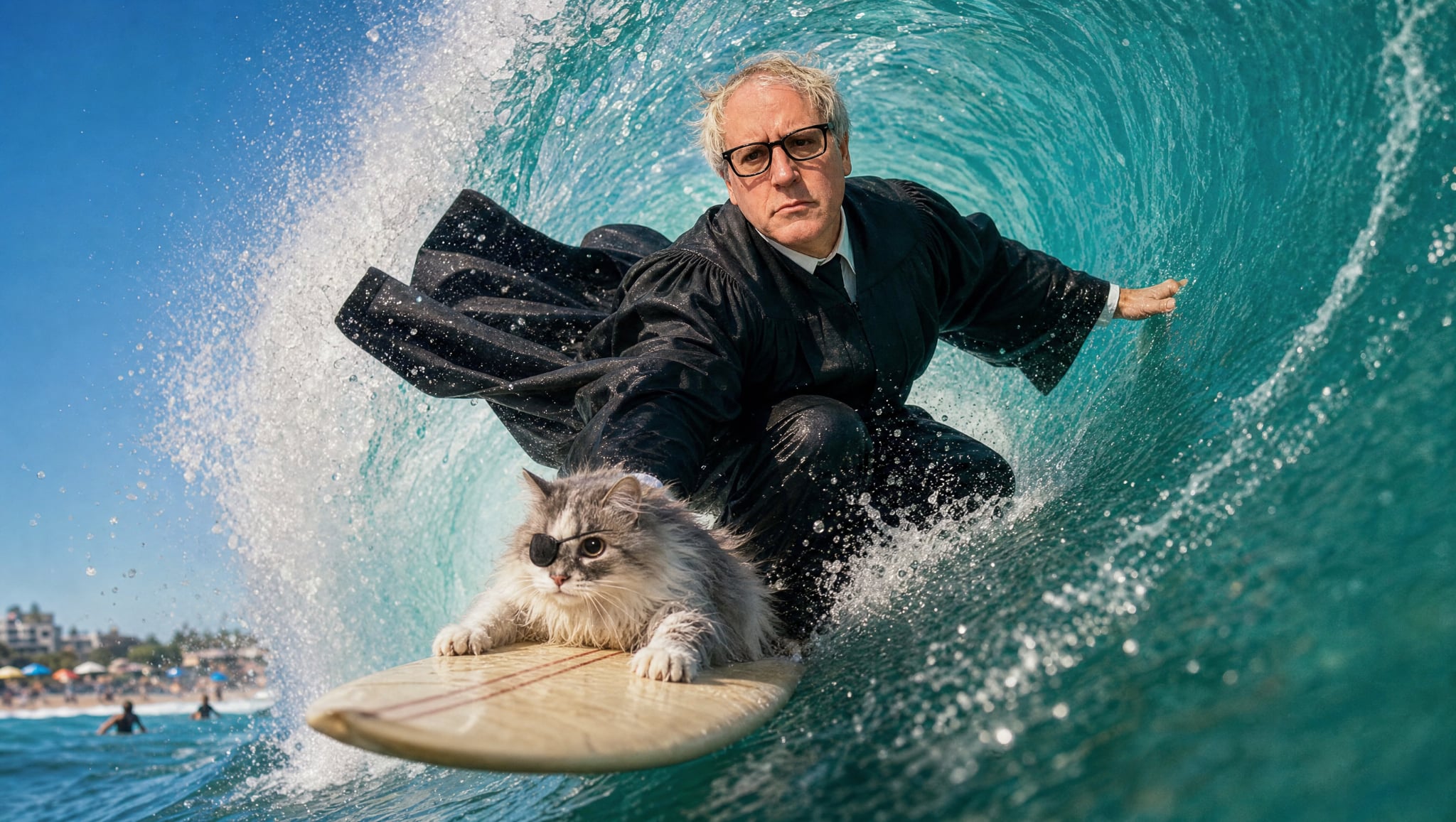 Dan Kapelovitz For Judge Surf Wink Cat